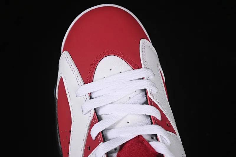 All categories Air Jordan Jordan series basketball shoes Air Jordan 6 F version Air Jordan "Carmine" AJ6 Joe 6 Rouge White and Red Replica high-top basketball shoes CT8529-106